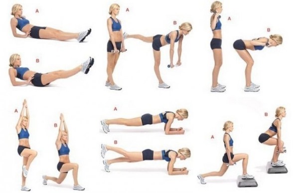 How to remove cellulite on the legs and bottom. Exercises for the week, training program for girls