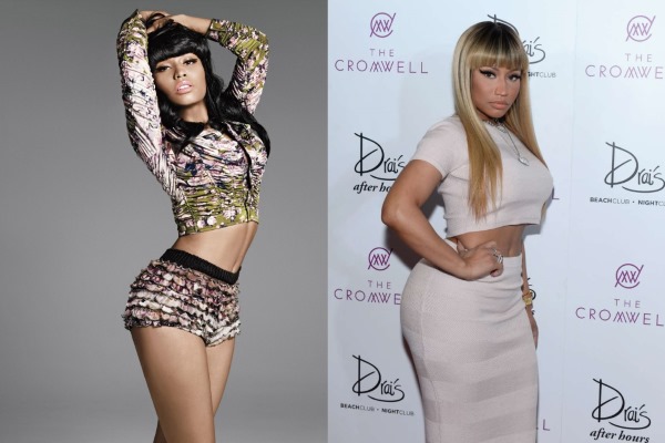 Nicki Minaj. Photo in a swimsuit, before and after plastic surgery, without makeup, photoshop, personal life