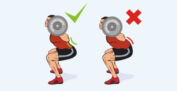 Squats with a barbell on the shoulders. Execution technique, benefits, which muscles work