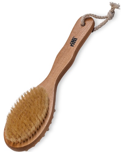 Dry massage brush with natural bristles, cactus, anti-cellulite. Prices and reviews