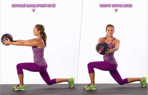 Exercises to remove the sides and stomach for women in the gym, at home