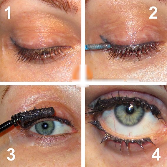 Eyelash coloring. Photo, step-by-step instructions to yourself at home