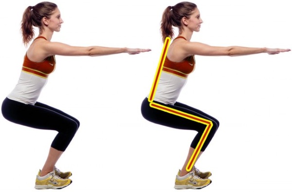 Squats for weight loss of the abdomen and sides, legs, hips. Program for women. Photos, results