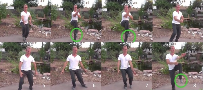 Tai Chi - Chinese gymnastics for beginners. Morning complex, video lessons