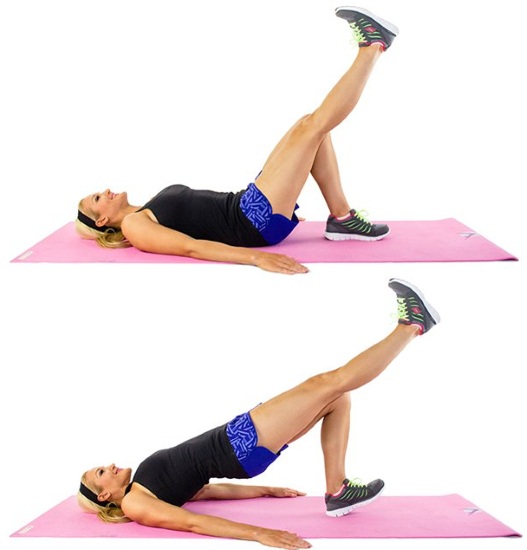 Exercises to reduce the hips and buttocks. Training program how to perform