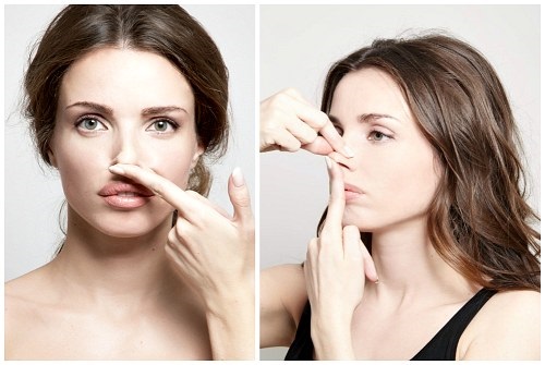 Exercises to reduce the nose without surgery at home