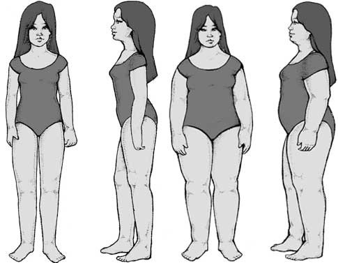 Body types in women: asthenic, normosthenic, hypersthenic, endomorphic. BMI how to determine