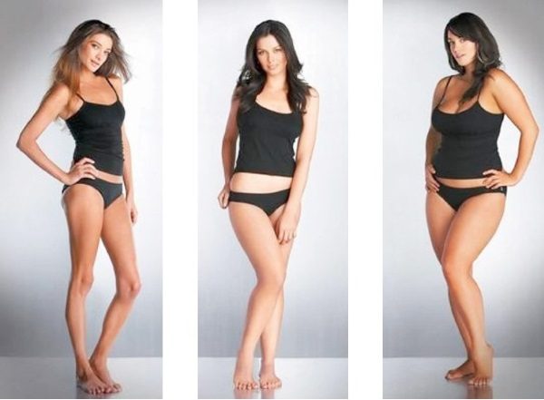 Body types in women: asthenic, normosthenic, hypersthenic, endomorphic. BMI how to determine