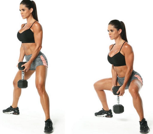 Exercises for the gluteus maximus muscle for a woman in the gym, at home. Technique, photo