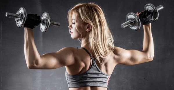 Delta exercises in the gym for girls. How to pump up, complex