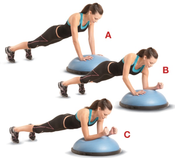 BOSU (BOSU) training. What is it in fitness, benefit