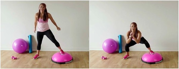 BOSU (BOSU) training. What is it in fitness, benefit