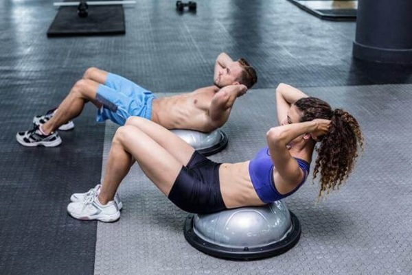 BOSU (BOSU) training. What is it in fitness, benefit