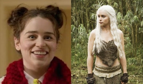 Emilia Clarke. Foto candide, calde in costume da bagno, figura, plastica, biografia