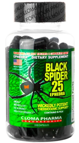 Black Spider (Black Spider) fat burner. How to take, price, reviews