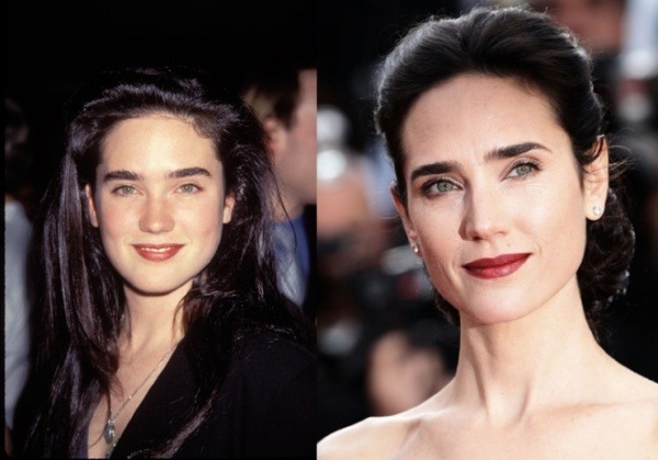 Jennifer Connelly.Foto in gioventù, adolescenza schietta, plastica, vita personale