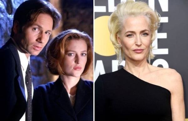 Gillian Anderson. Photos hot, youth, now, in a swimsuit, before and after plastic surgery, biography