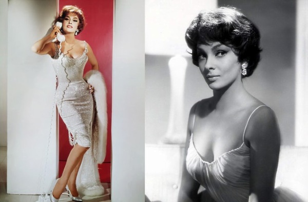 Gina Lollobrigida. Foto in gioventù, ora, biografia, figura, plastica