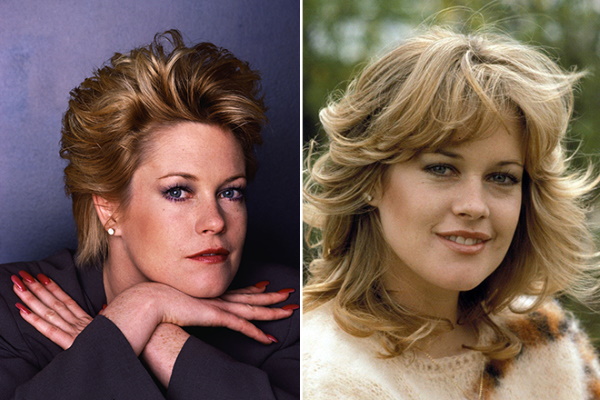 Melanie Griffith. Photos in his youth and now, before and after plastic surgery, biography