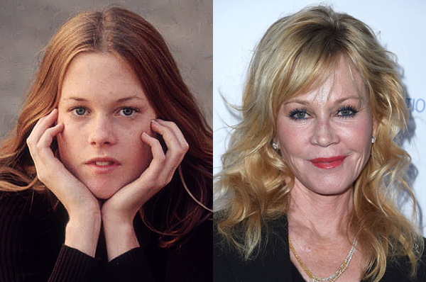 Melanie Griffith. Photos in his youth and now, before and after plastic surgery, biography