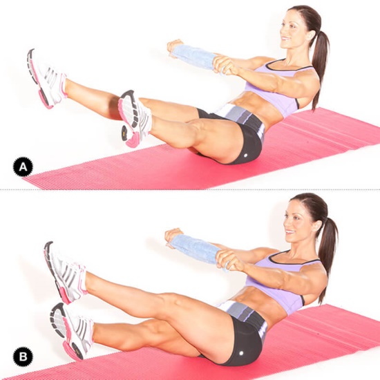 Leg scissors exercise: which muscles work, the benefits, how to do it