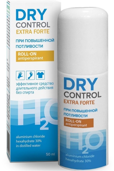 Deodorants Dry Control Forte, Extra Forte. Bewertungen von Ärzten, Gebrauchsanweisung