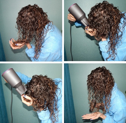 Care for curly hair. Masks, mousses, creams, home procedures