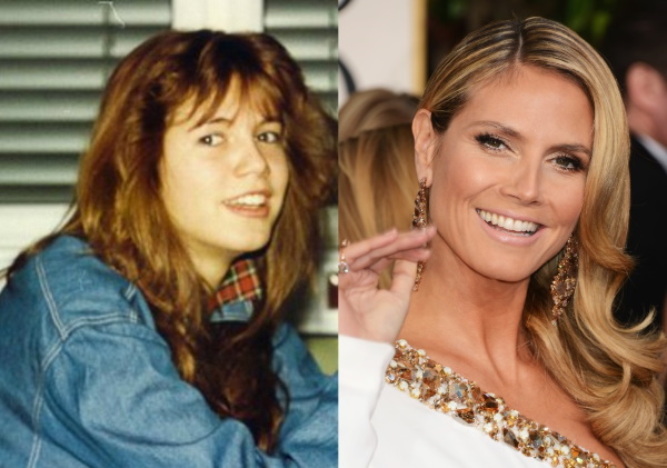 Heidi Klum. Photos are hot in youth, now, before and after plastic surgery, figure, personal life