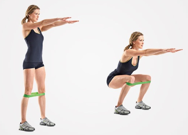 Exercises for the lower part of the buttocks at home, in the gym with dumbbells, elastic bands