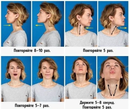 How to remove a double chin. Cosmetology without surgery: injections, threads, fillers, exercises, revitonics, rf lifting, lipolytics, Darsonval, teips and more