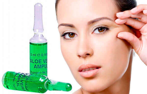 Aloe extract in ampoules. Application in cosmetology, price