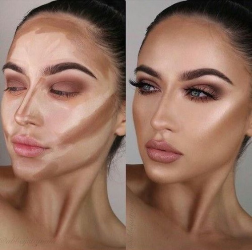 Cheekbones are where on the face, photo, anatomy, how to make