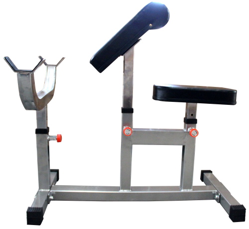 Exercise machines for hands in the weight loss gym. Names