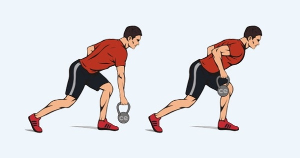 Übungen mit Kettlebells. Grundkomplex für Anfänger